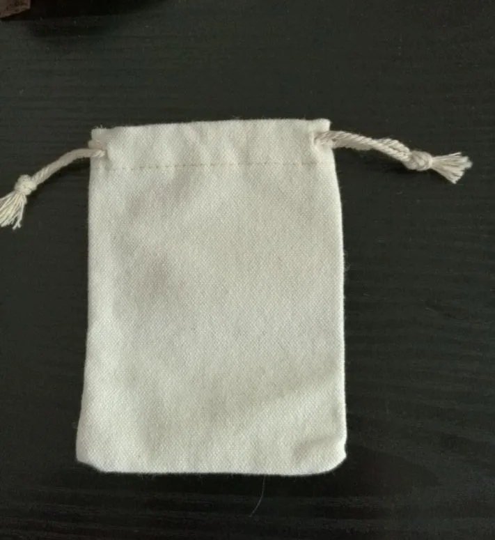 Подарочные сумки из холста 8x10 см (3 &quotx 4&quot) 9x12 13x17 Упаковка 50 мешок для конфет