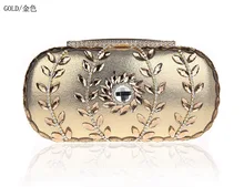Neue Stil Großen Diamanten Hochzeit Tasche Strass Frauen Abendtasche Langen Metallkette Frauen Mini Umhängetasche Handtasche