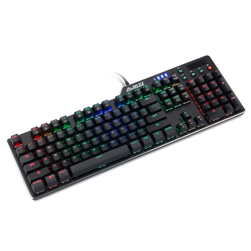 Кабель для игр VOBERRY Ajazz AK35I RGB механическая клавиатура с зеленой осью