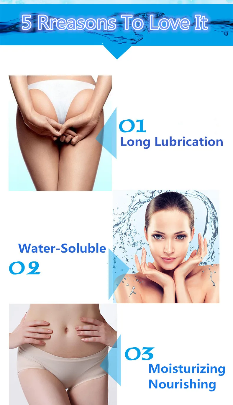 YEAIN Products Water Based Natural Intimate Anal Lubricant for Men and Women 240G Lube - Lubricant For Sex Free Comfort Lube 2