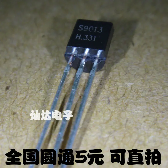 

1000pcs/lot S9013 TO-92 0.5A 40V NPN transistor