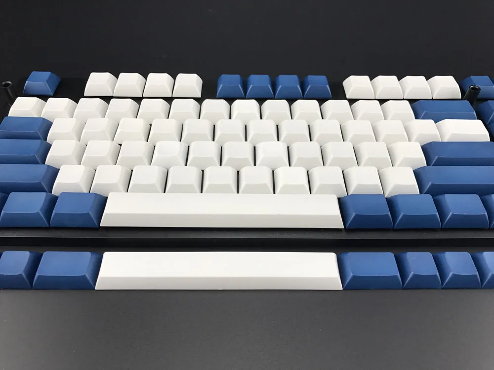 Dsa keycaps пустые печатные 117 клавиши толстые pbt для механической клавиатуры Dsa профили ANSI макет