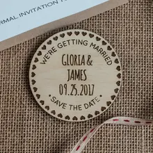 Сохранить дату | дерево сохранить дату | деревенский сохранить дату | сохранить дату магнит | деоеаянный магнит | Пользовательские сохранить дату