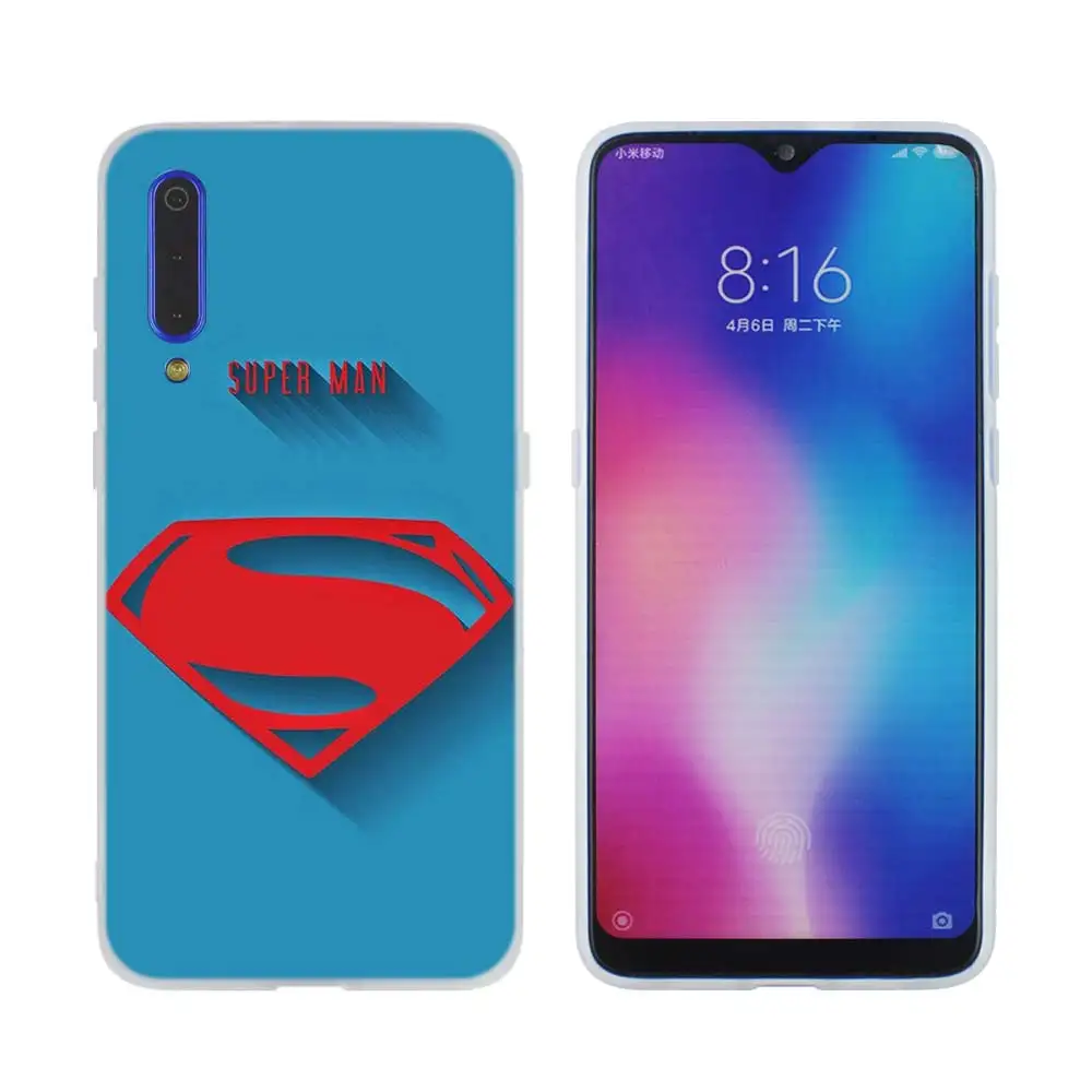MLLSE Marvel Мстители логотип Чехол для телефона для Xiaomi mi 9 8 A2 Lite SE A1 pocophone f1 6 6X 5X MAX 3 mi X 2S Чехол mi 9 mi 8