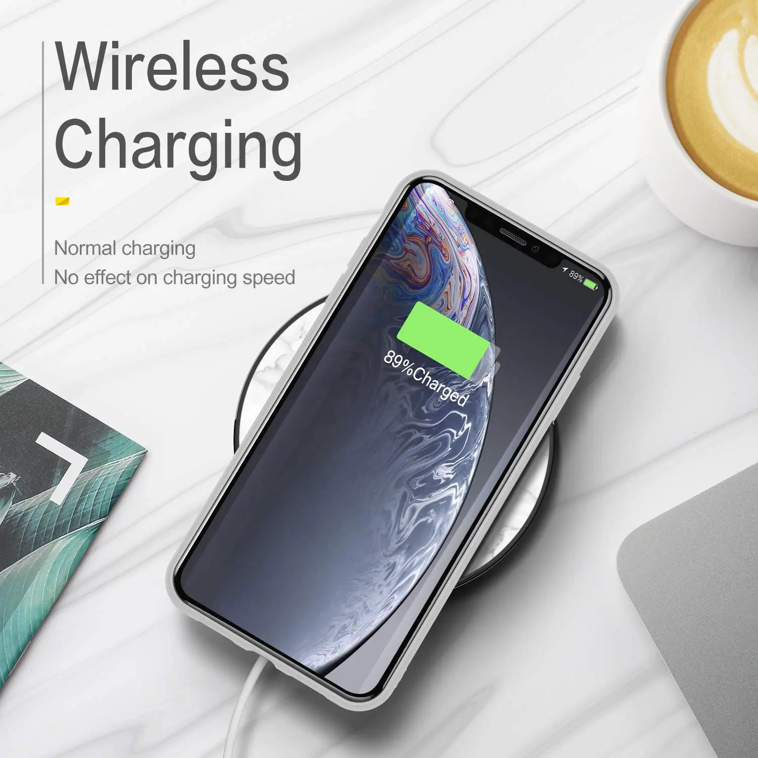Мраморный чехол для телефона iPhone Xs X 7 8 6S Plus ультратонкий глянцевый мягкий ТПУ