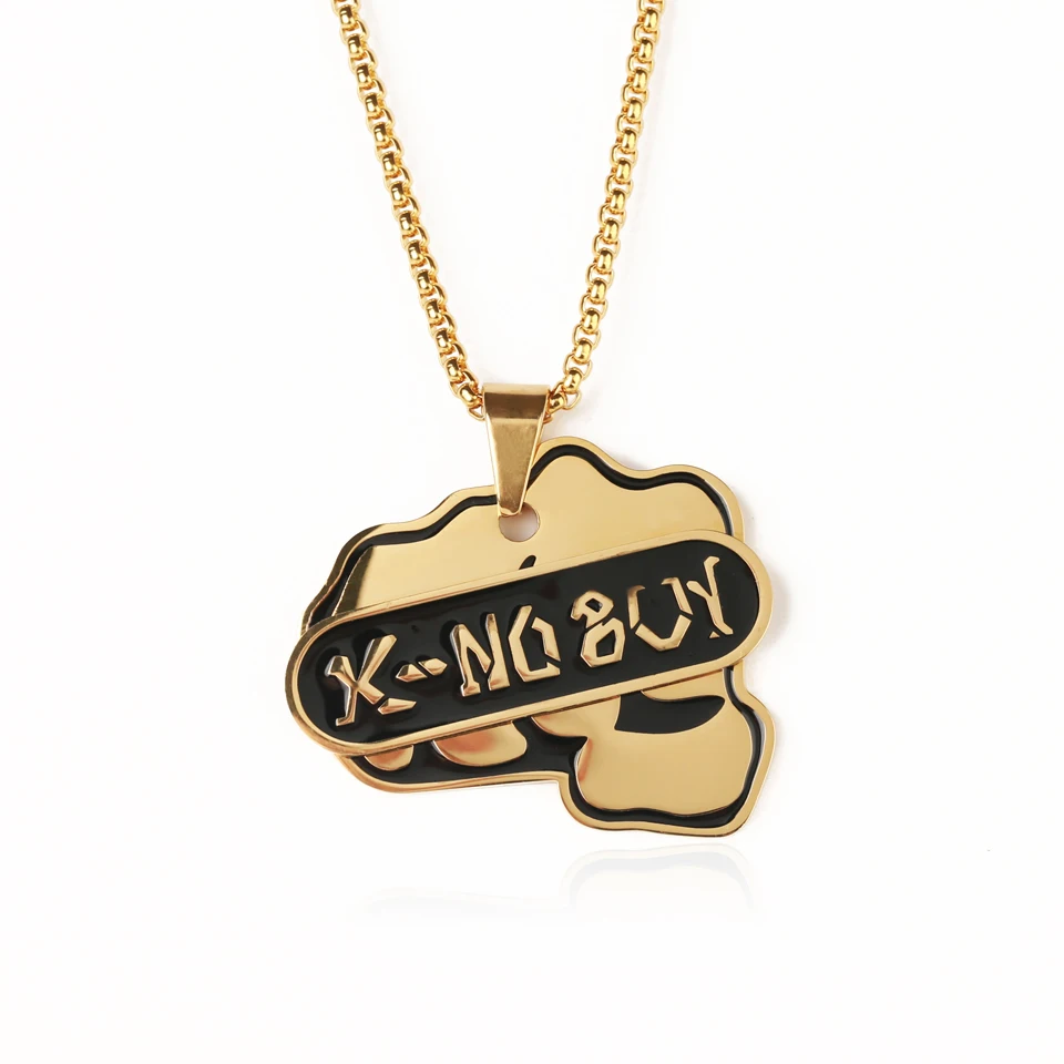 Buy Stainless Steel Gold Silver Boxing Hand Pendant