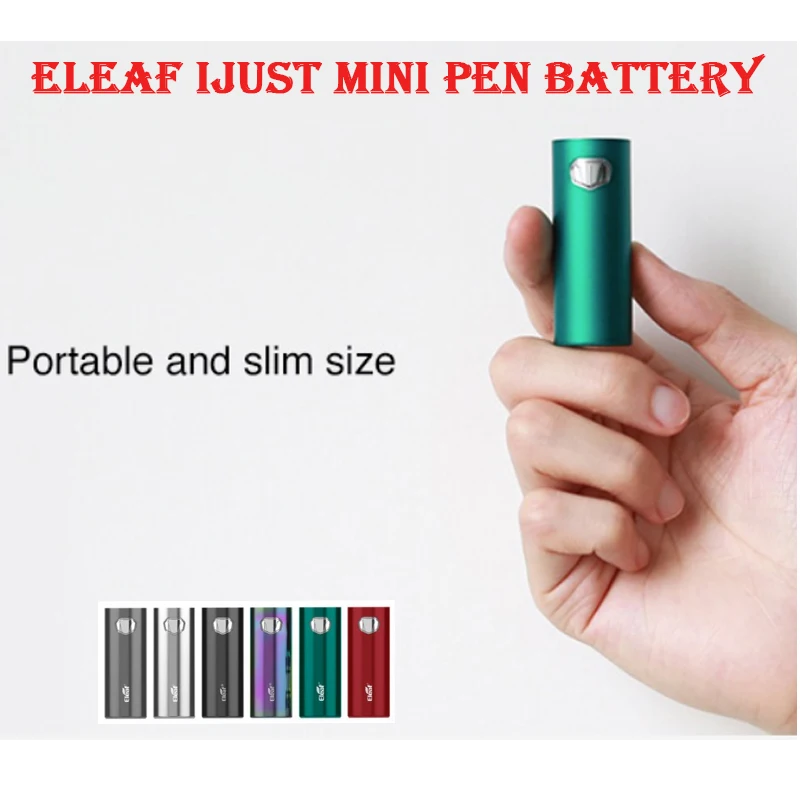 Billig Neue mode!!! Eleaf iJust Mini Stift Batterie 1100mAh 3 Power modi wi indikativ licht   25W Elektronische Zigarette Mod VS ijust s