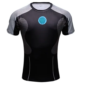 

Iron man T shirts Superhero 3D T-shirts Fitness Men Tops Compression 2017 Top sell Printed Bodybuilding Summer Slim ZOOTOP BEAR
