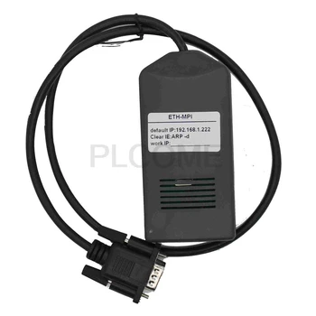 

Portable ETH-MPI/DP Programming Cable Ethernet to MPI DP for S7-300/400 PLC Profinet Win7 No Driver Needed
