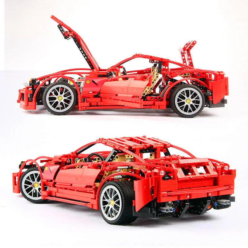 Совместимость с гоночниками toyscar Technic ENZO 1:10 суперспортивный автомобиль Enzo модель