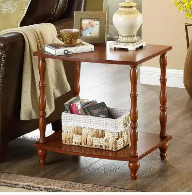 Special American sofa edge a few European-style living room round small square table small round table coffee table side table.