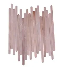 20pcs Wood Waxing Wax Spatula Depressor Facial Mask Sticks Disposable Sticks Hair Removal Cream Stick For Waxing Body Hair Care