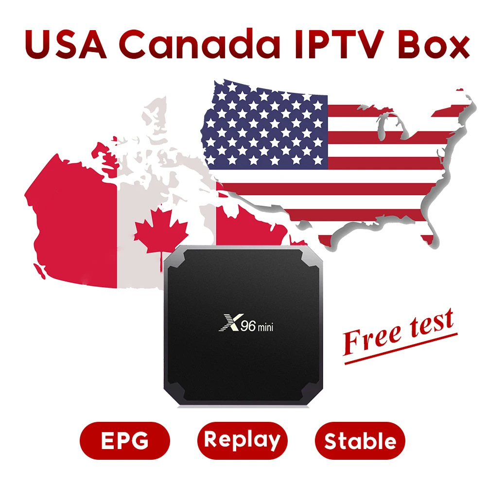 

TVLINK USA Canada IPTV Box with free 12 months IPTV subscription 500+USA TV 168 Canada TV 400+Arabic IPTV box free 3800 VOD