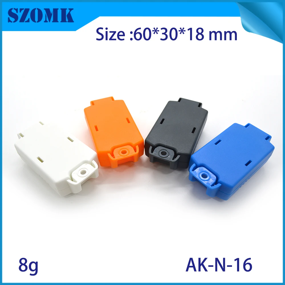 szomk plastic electronics control box pcb enclosure junction housing abs electrical project box humidity sensor enclosure (7)