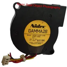 Nidec 5 см 5015 24V 0.11A GAMMA26 D05F-24PH 03B Вентилятор охлаждения