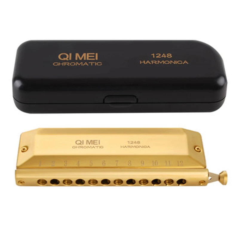 Chromatic Harmonica 12 Hole 48 Tone Harmonica Cromatica Professional