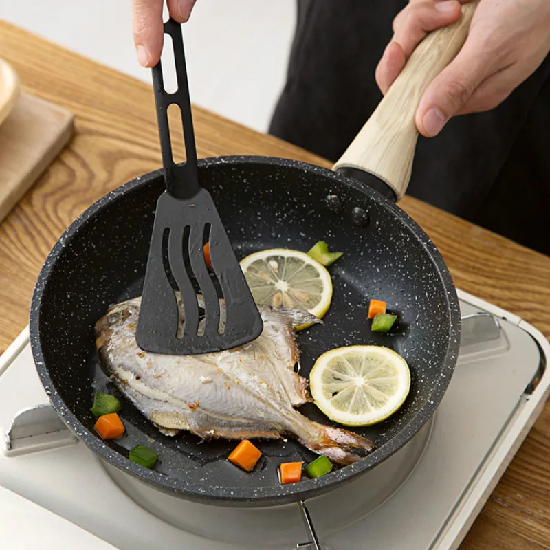 

Small frying pan of maifan stone titanium pan household induction cooker steak pan Fried egg pancake pan LM01031117