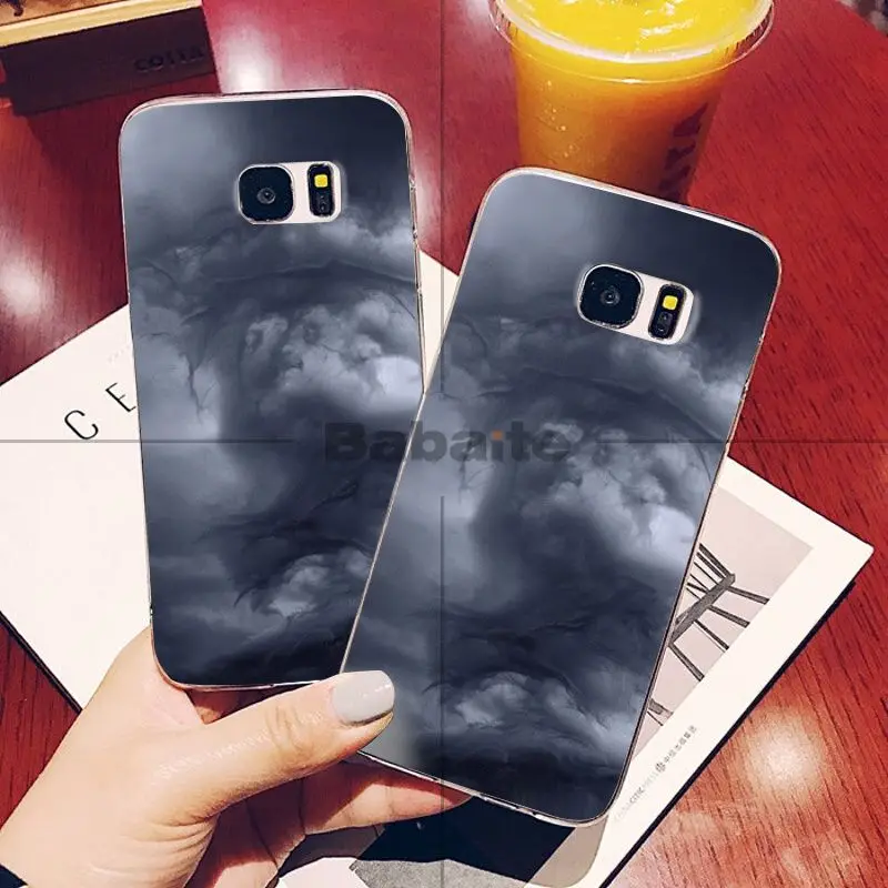 Babaite White clouds Colorful Cute Phone Accessories Case for Samsung S9 S9 plus S5 S6 S6edge S6plus S7 S7edge S8 S8p Cellphones