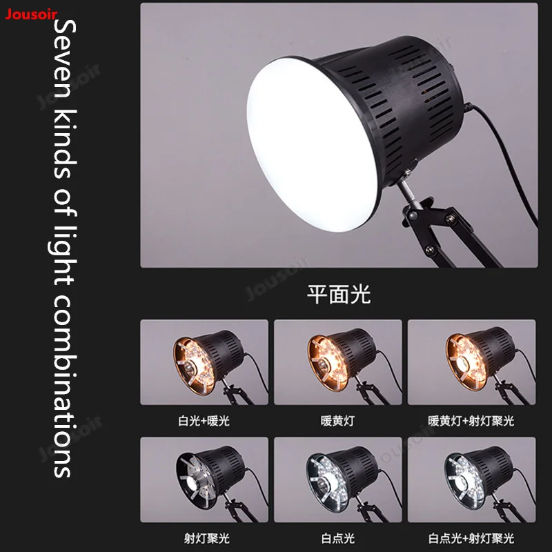 

LED drill Flash Starlight shooting styling lamp jewelry to fill the light can color temperature CD50 T03
