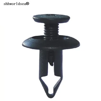 

shhworldsea 100pcs car clip and fastener Wheel cover fender card buckle for european cars for MITSUBISHI# MR215510*