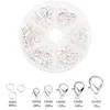 Semitree 100pcs Mixed Size Jump Rings & Lobster Clasps for DIY Making Bracelet Necklace Jewelry Making Findings Crafts Supplies ► Photo 2/6