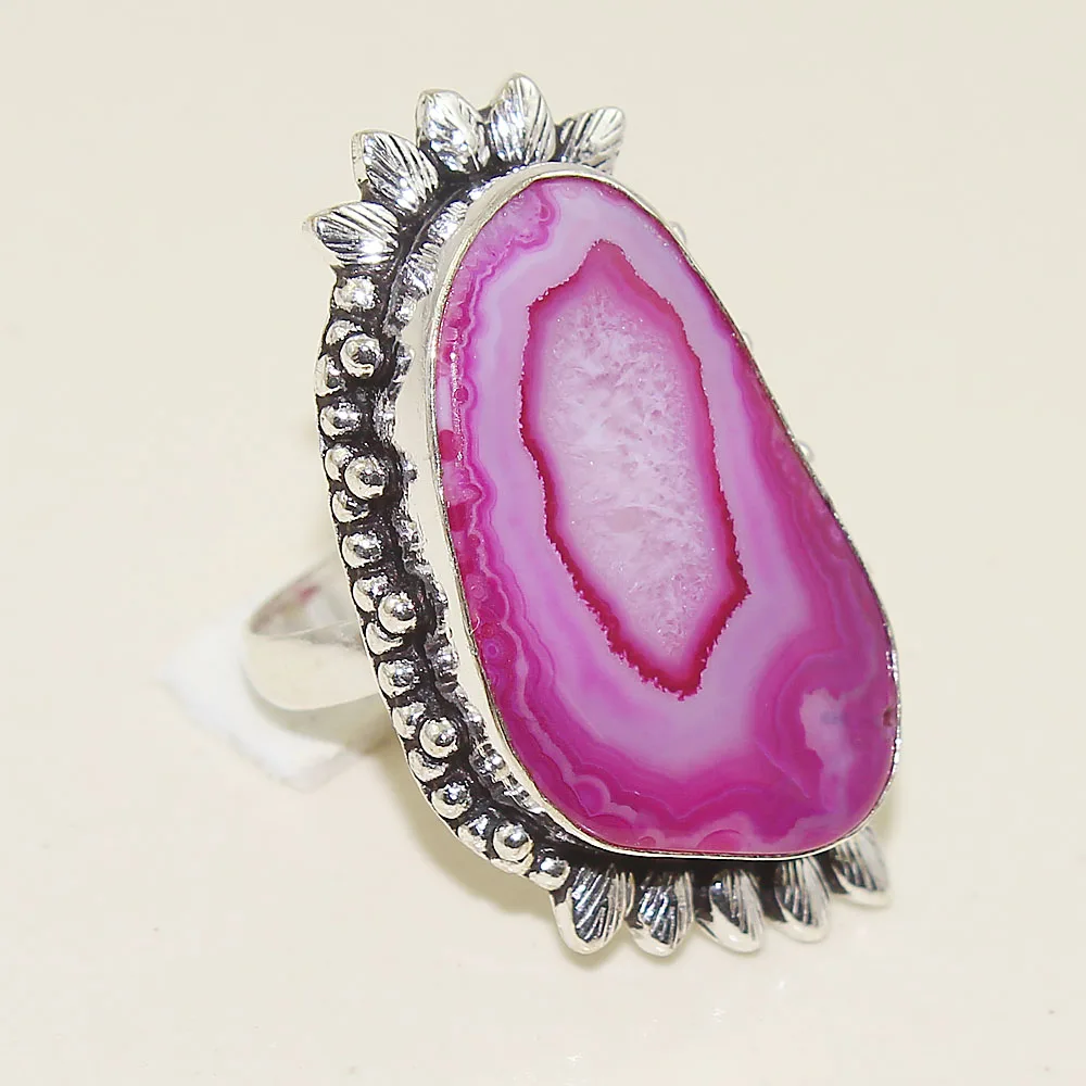 

Solar Quartz Ring Silver Overlay over Copper , Size: 8.5, R1751