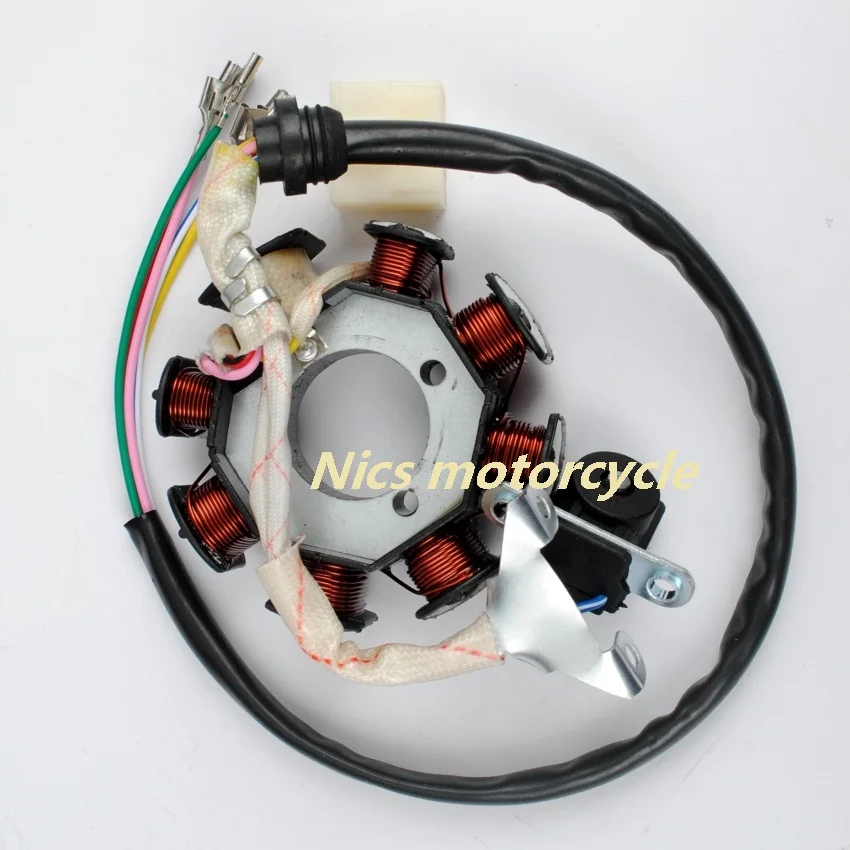 

8 Poles Magneto Flywheel Stator CG 150cc 200cc 250cc Engine PIT Quad Dirt Bike ATV