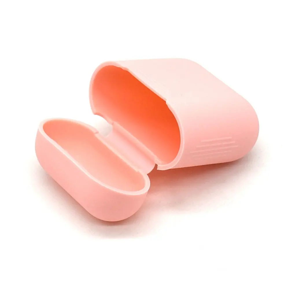 Soft Silicone Case Earphones for Apple Airpods Bluetooth Wireless Earphone Protective Skin Cover Box for Air Pods Ear Pods Bag