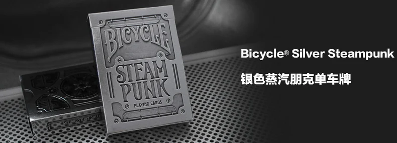 Металлическая колода для покера высокого качества и популярная колода игральных карт для покера на велосипеде