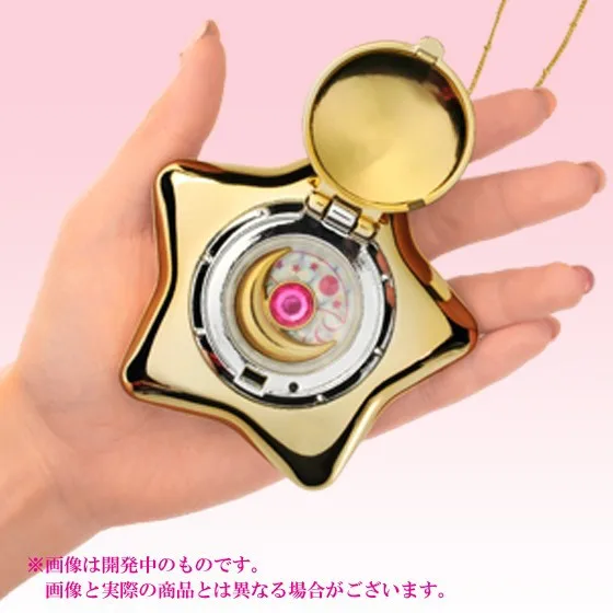 Оригинальное японское аниме Bandai Sailor Moon Moonlight Memory Series Orgel(медальон-звезда) игрушки Sky Music Box Gold