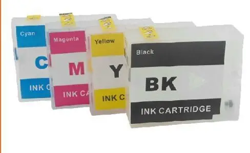 

4pcs Refillable ink cartridge for PGI2500 PGI 2500 For Canon MAXIFY MB4050 MB5050 MB5350 Printer ink with Chips For Europe