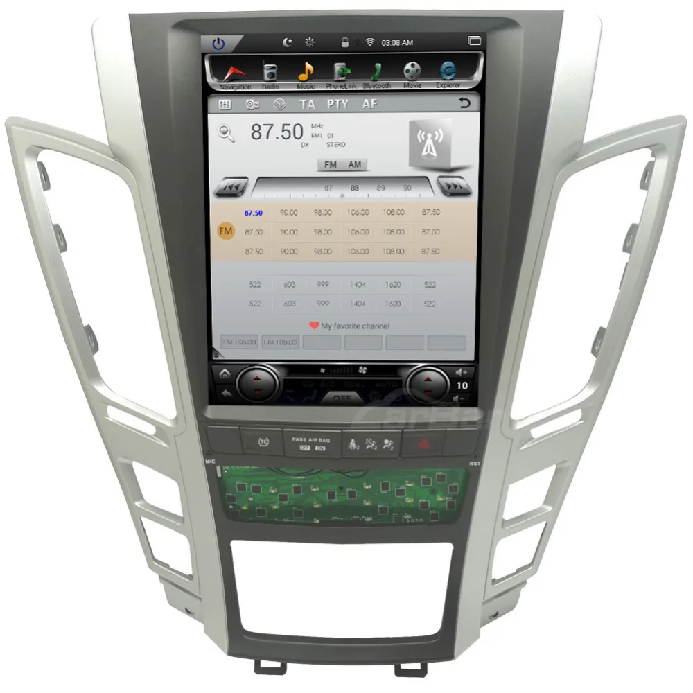 Flash Deal 10.4" Vertical Screen Tesla 1024*768 Android Car DVD GPS Navigation Radio Player for Cadillac CTS 2010 2011 2012 RAM 2GB 4 Core 2 Flash Deal 10.4" Vertical Screen Tesla 1024*768 Android Car DVD GPS Navigation Radio Player for Cadillac CTS 2010 2011 2012 RAM 2GB 4 Core 2