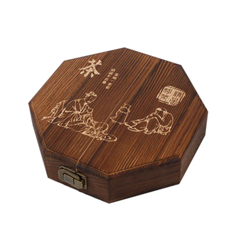XMT-HOME деревянный чайный поднос для 357 г Пуэр Чайная Коробка для Юньнань Пуэр 1 шт