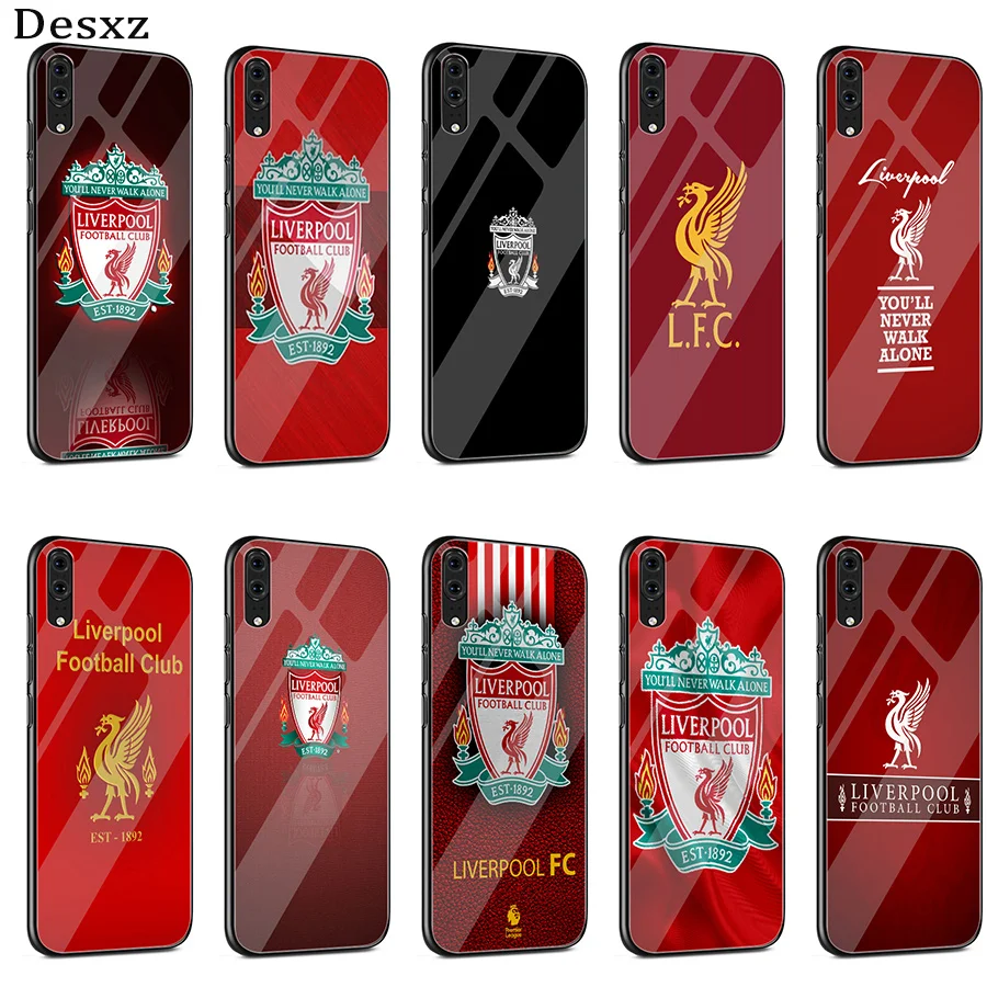 

Desxz Glass Phone Case For Xiaomi Mi 8 9 Lite Redmi Note 5 6 7 Pro A1 A2 6A 4X Pocophone F1 Liverpool Club