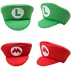 Adult Kids Game Super Mario Bors Cosplay Hats Red Green Cap ► Photo 2/6