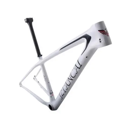 Clearance 2018 Top Quality Full Carbon Fiber MTB Bike Frame 29e 27.5er 650b in 15"/17" with through Axile 148x12mm than e-bike suspension 5