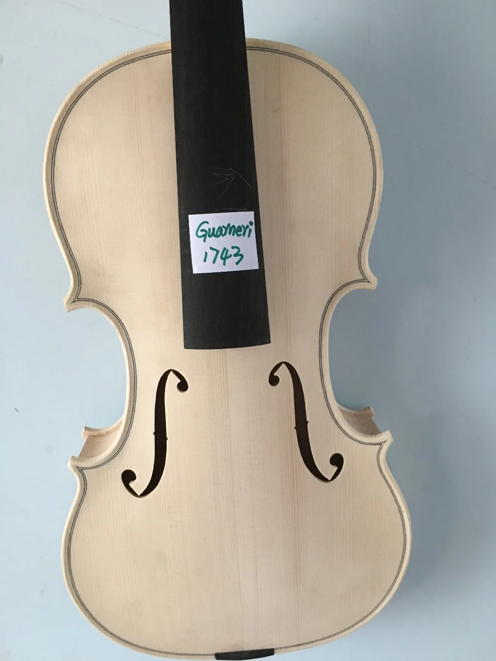 

4/4 violin Amati model 1566 in white unvarnished instrument