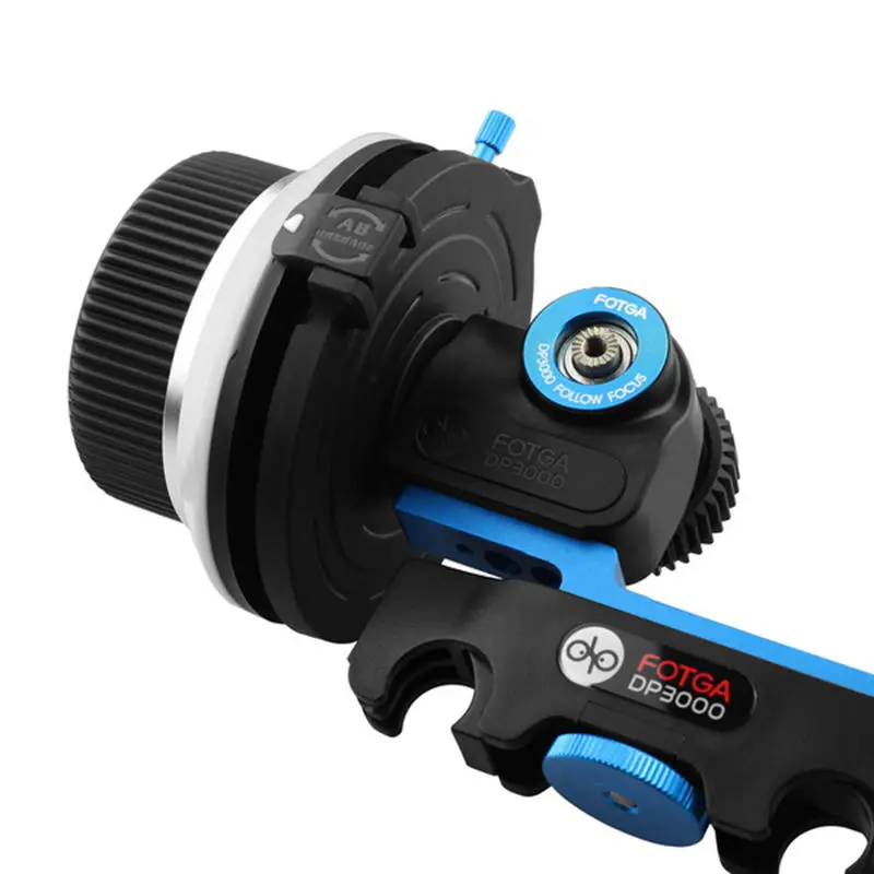 FOTGA DP3000 DSLR Quick Release Clamp A/B останавливает фоллоу-фокус подходит для 15 мм штанги для камер canon sony