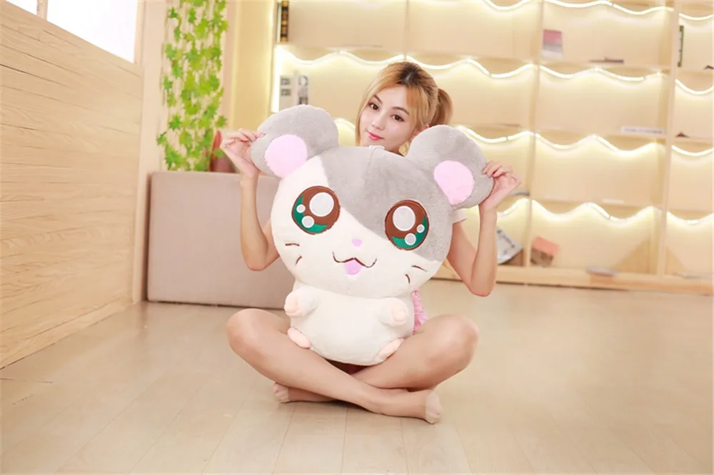 30-50 см хомяк Мышь плюшевые игрушки мягкий животных Hamtaro кукла прекрасные дети детские игрушки Микки Мышь на день рождения подарок для детей