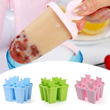 Формы для льда, леденцы, форма для приготовления DIY, милый медведь, 6 форм для мороженого, формы для мороженого, йогурт, коробка для льда, холодильник, замороженное мороженое, инструменты