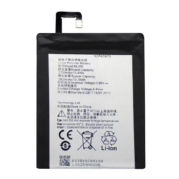 

2800mAh BL260 Mobile Phone Replacement Battery Bateria Batterij Accumulator For Lenovo Vibe S1 Lite S1La40 BL-260 BL 260
