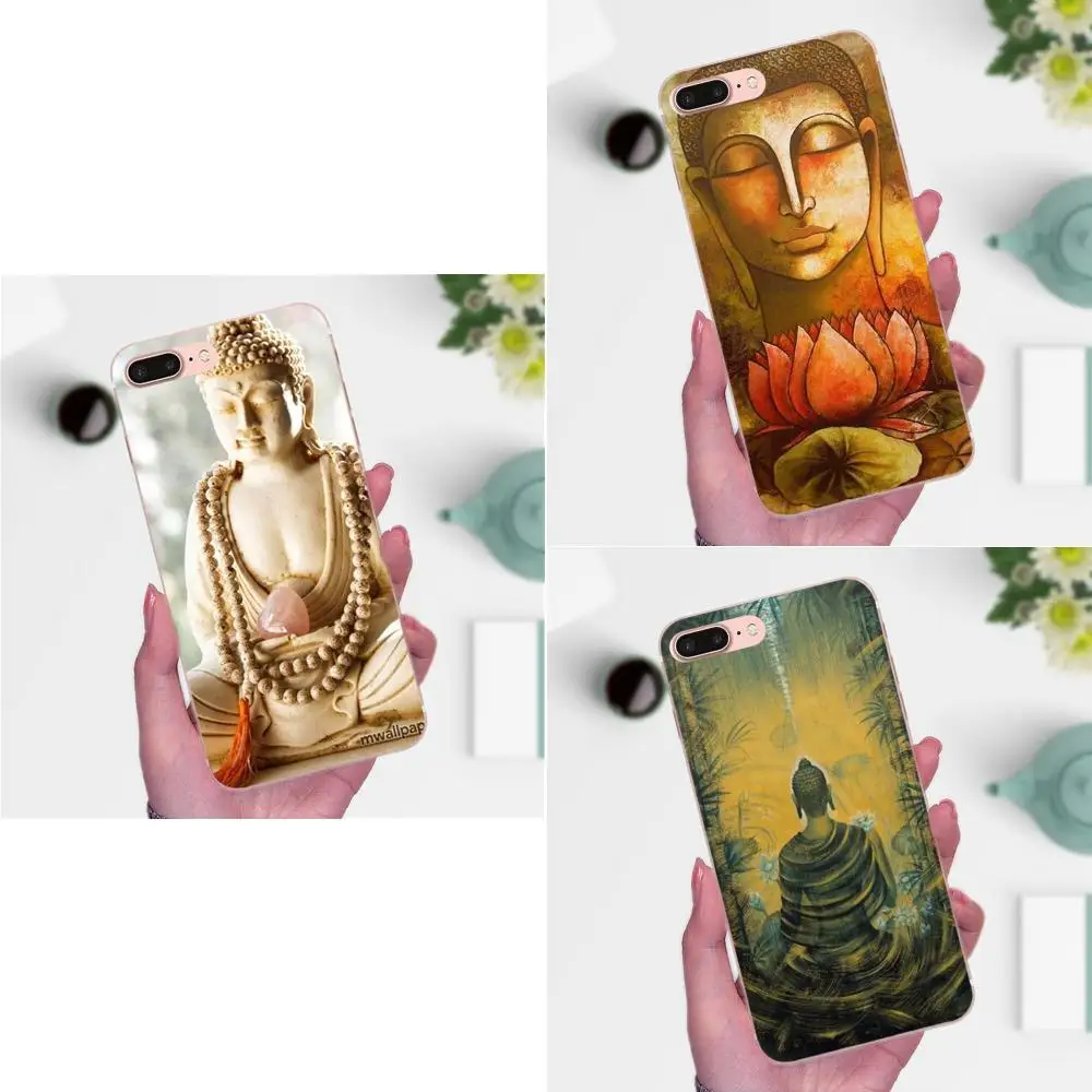 Красивый чехол для телефона с изображением Будды Diy Galaxy J1 J2 J3 J330 J4 J5 J6 J7 J730 J8 2015 2016