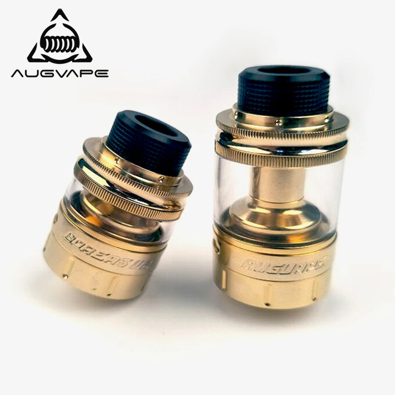 Атомайзер Augvape Boreas V2 RTA емкость 2 5 мл угловой верхний поток воздуха атомайзер для