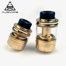 Augvape Boreas V2 RTA Atomizer 2.5ml 5ml Capacity Angled Upwords Airflow Gold Color Vape Electronic Cigarette Atomizer Tank
