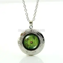 Médaillon porte verte du film en vogue 2015, collier avec pendentif, frodo sam gantalf seigneur du film de fantaisie bilbo, bijoux WNK136