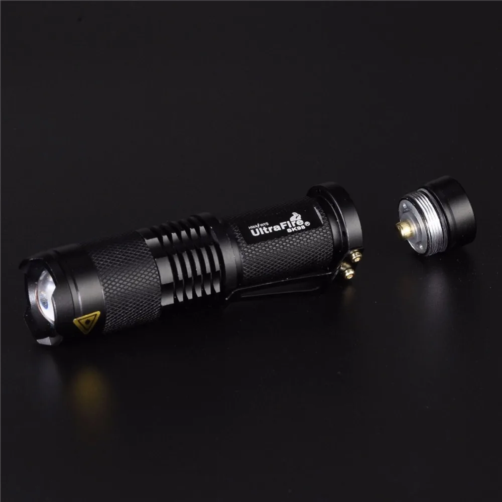 Светодиодный фонарь UltraFire SK98 CREE XM-L2 5-Режим масштабирования Фара Фонарь Фонари Охота тактика светодиодный фонарик бликов luz переносная сумка для вспышки