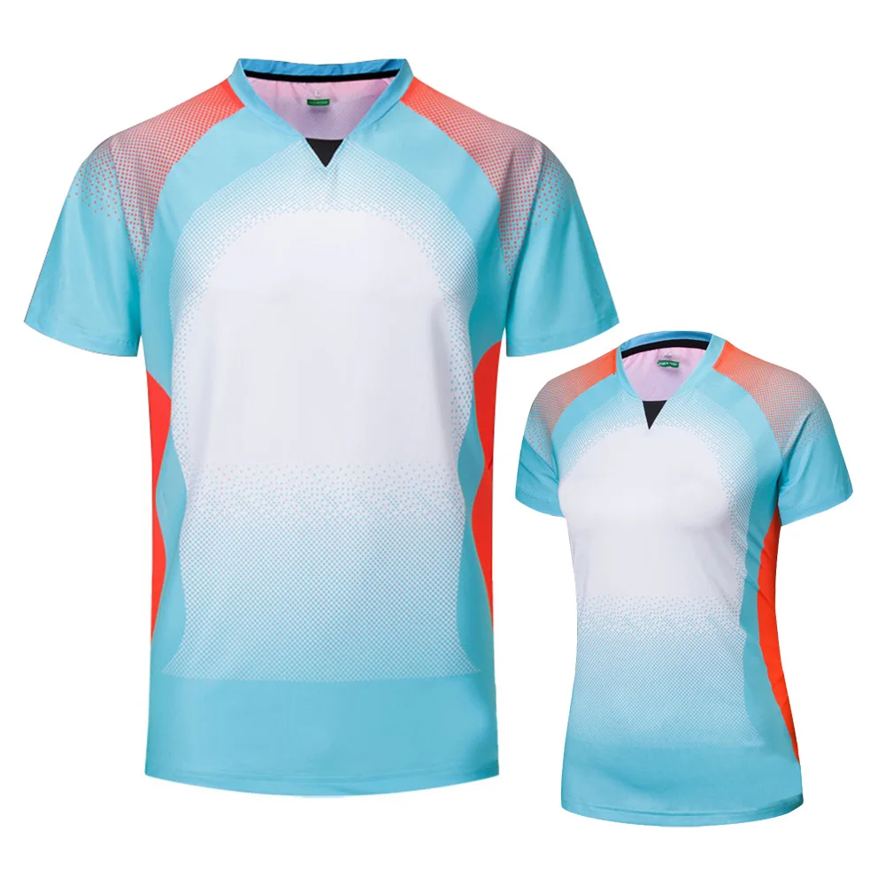 

New Badminton shirts Men / Women, sports Tennis shirts Male , table tennis shirt , Quick dry running shirts 1024