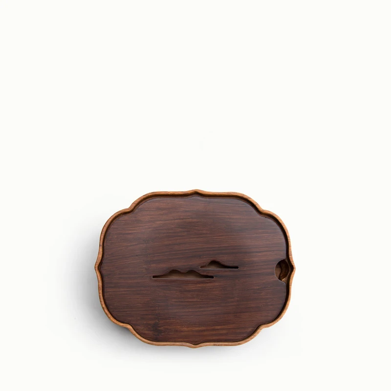 LUWU natural bamboo tea trays tea table handmade pot holder platters kung fu accessories tea tray