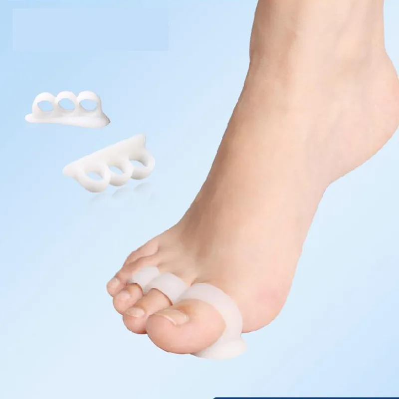 Лучший 50 пар Молотки носком лечение набор гель для ног Crest Pad молоток Toe Выпрямитель Мягкий гель шины для предотвращения перекрытия Fit все Средства у...