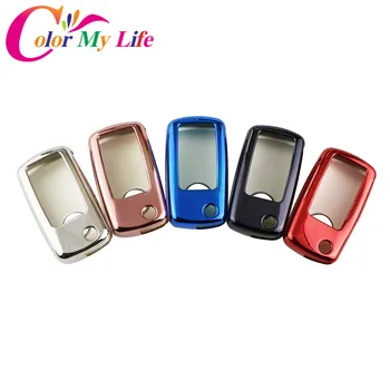 

Color My Life Remote TPU Car Key Case for VW Golf Bora Jetta POLO Passat for Skoda Superb Octavia Fabia for Seat Ibiza Leon